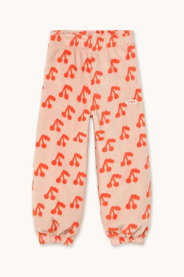 Спортен панталон Tinycottons CHERRIES POLAR SWEATPANT