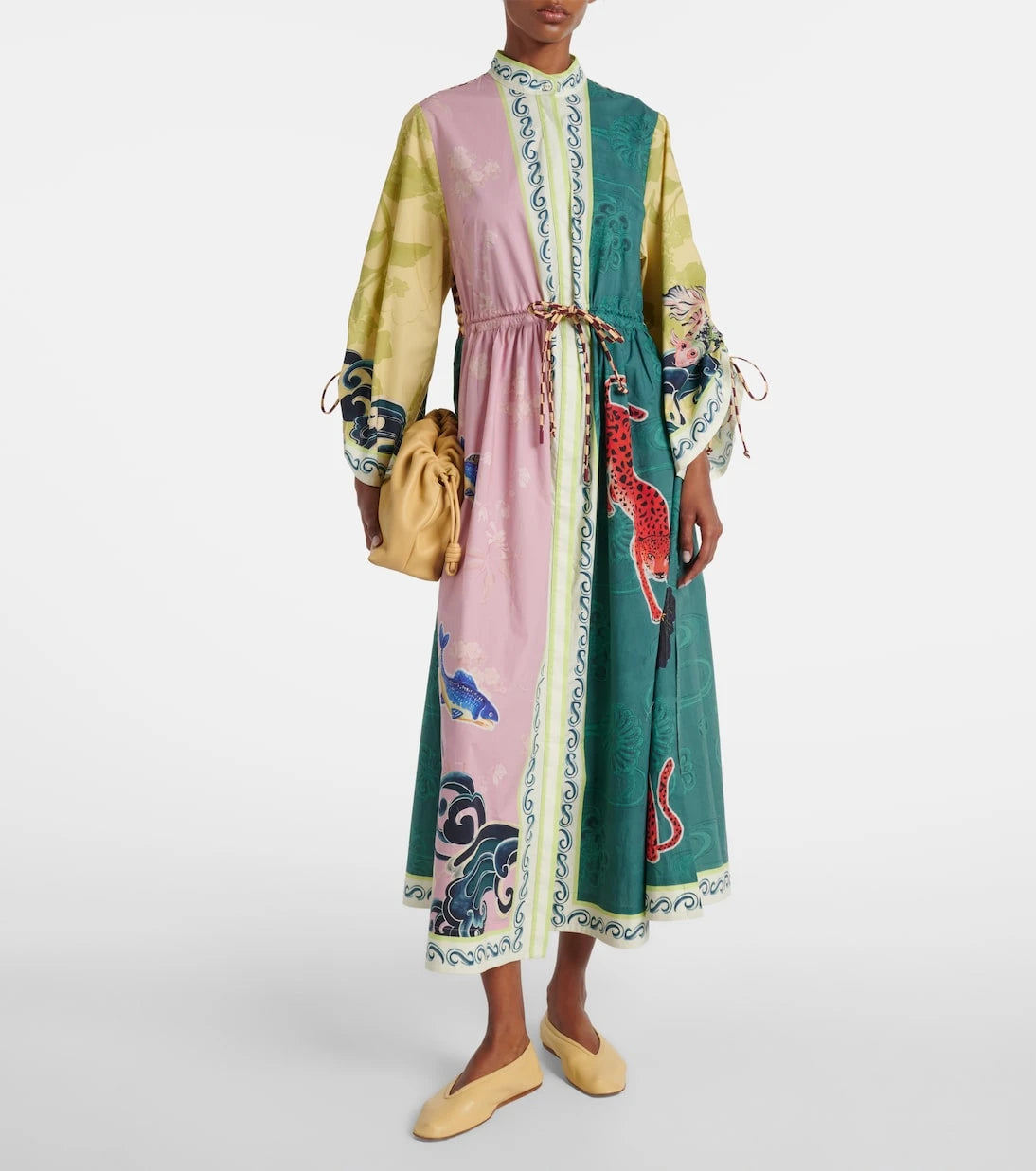 Alémais - Rochester printed cotton shirt dress
