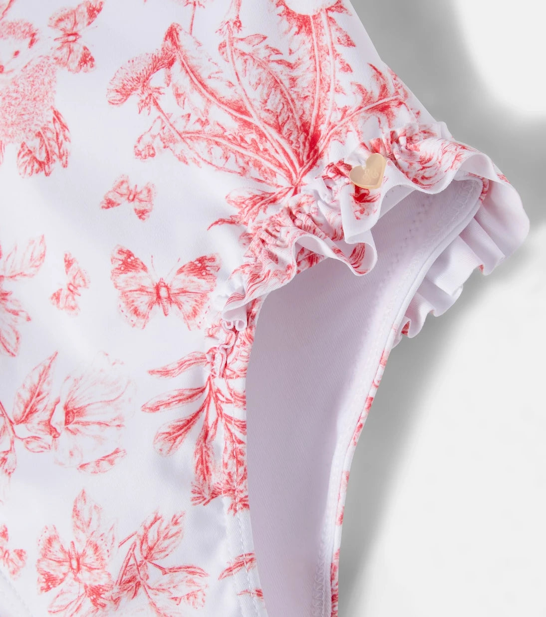 Tartine et Chocolat - Floral ruffled swimsuit