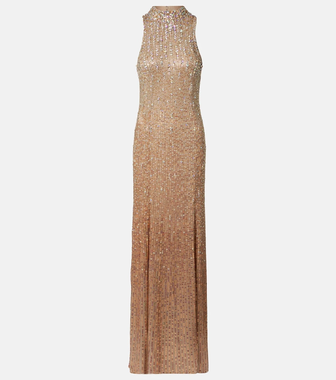 Jenny Packham - Benue embellished silk gown