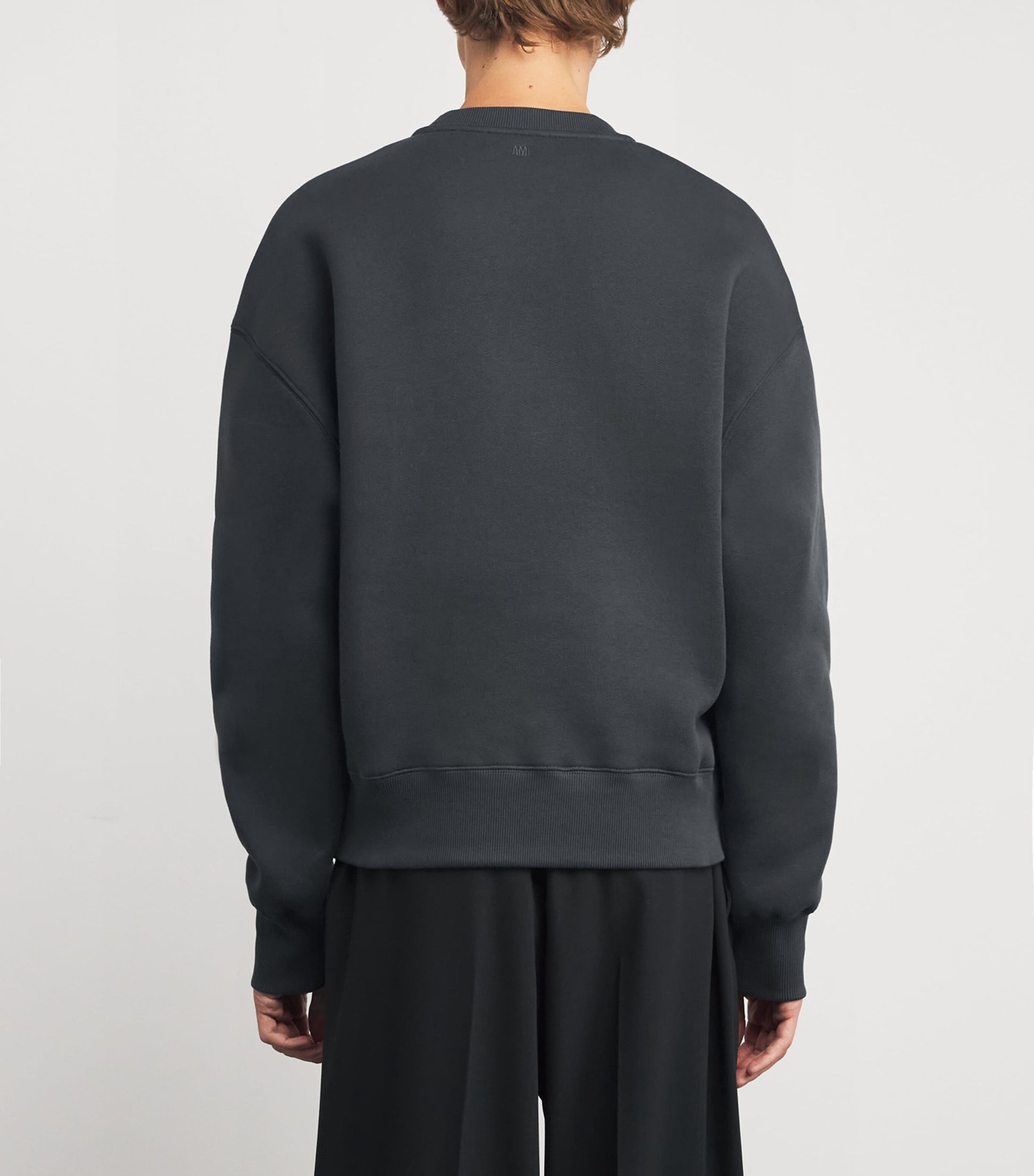 Black Cotton Ami de Coeur Sweatshirt