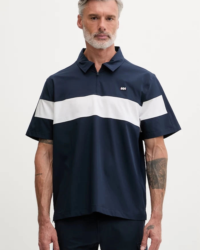 Helly Hansen тениска с яка мъжка LEVANTE