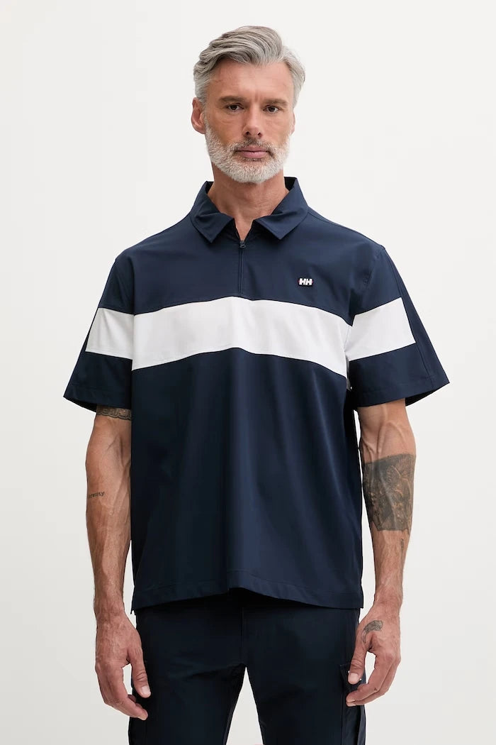 Helly Hansen тениска с яка мъжка LEVANTE