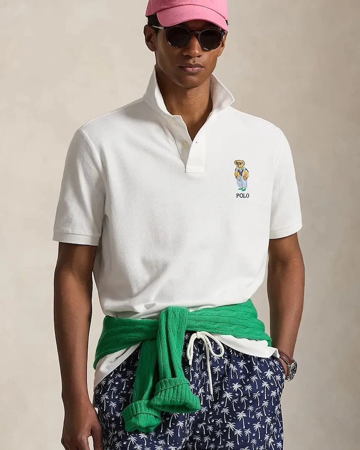 Polo Ralph Lauren erkek pamuklu yakalı tişört