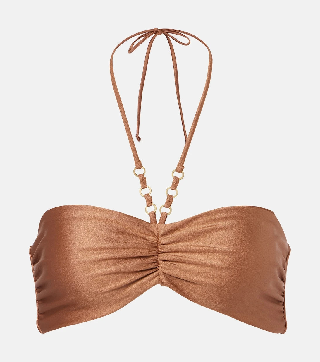Jade Swim - صدرية بيكيني زوي مزمومة