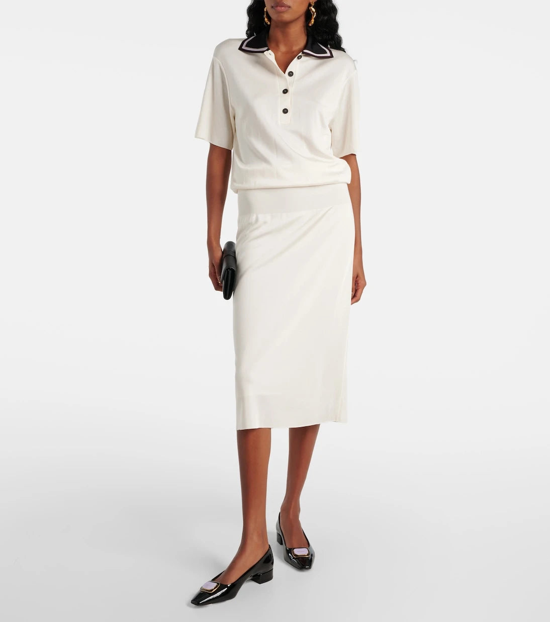 Ferragamo - Venera patent leather ballet flats
