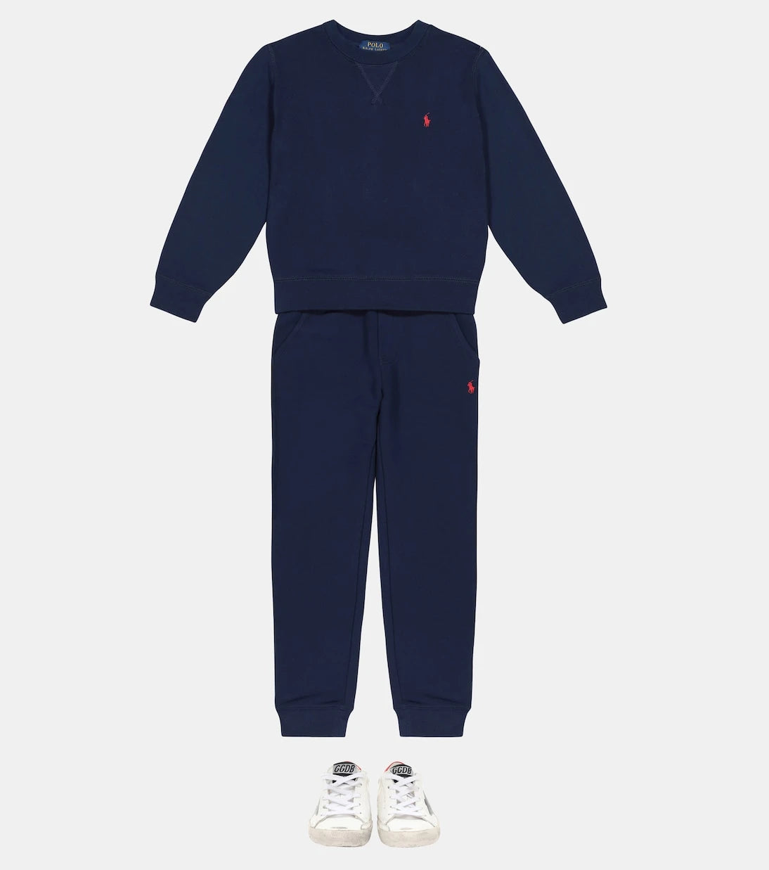 Polo Ralph Lauren Kids – Jersey-Trainingshosen aus Baumwollmischung