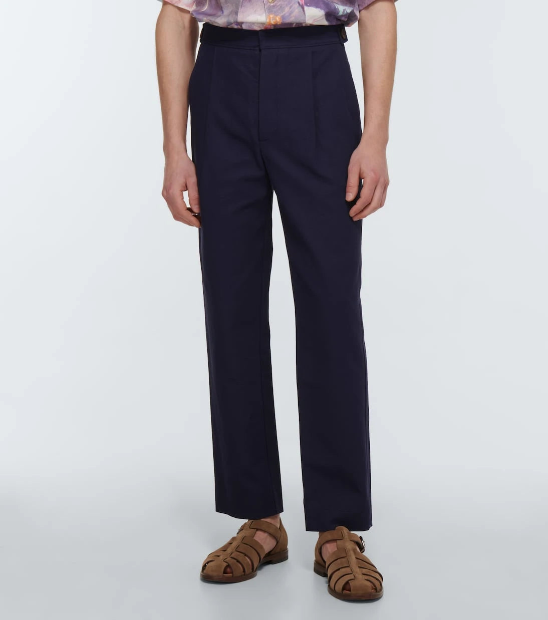 King & Tuckfield - Cotton and linen pants