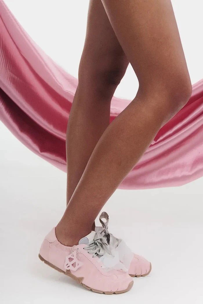 Naked Wolfe Adorable Pink Satin маратонки дамски