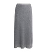 MAX&Co. Grey Jersey Midi Skirt