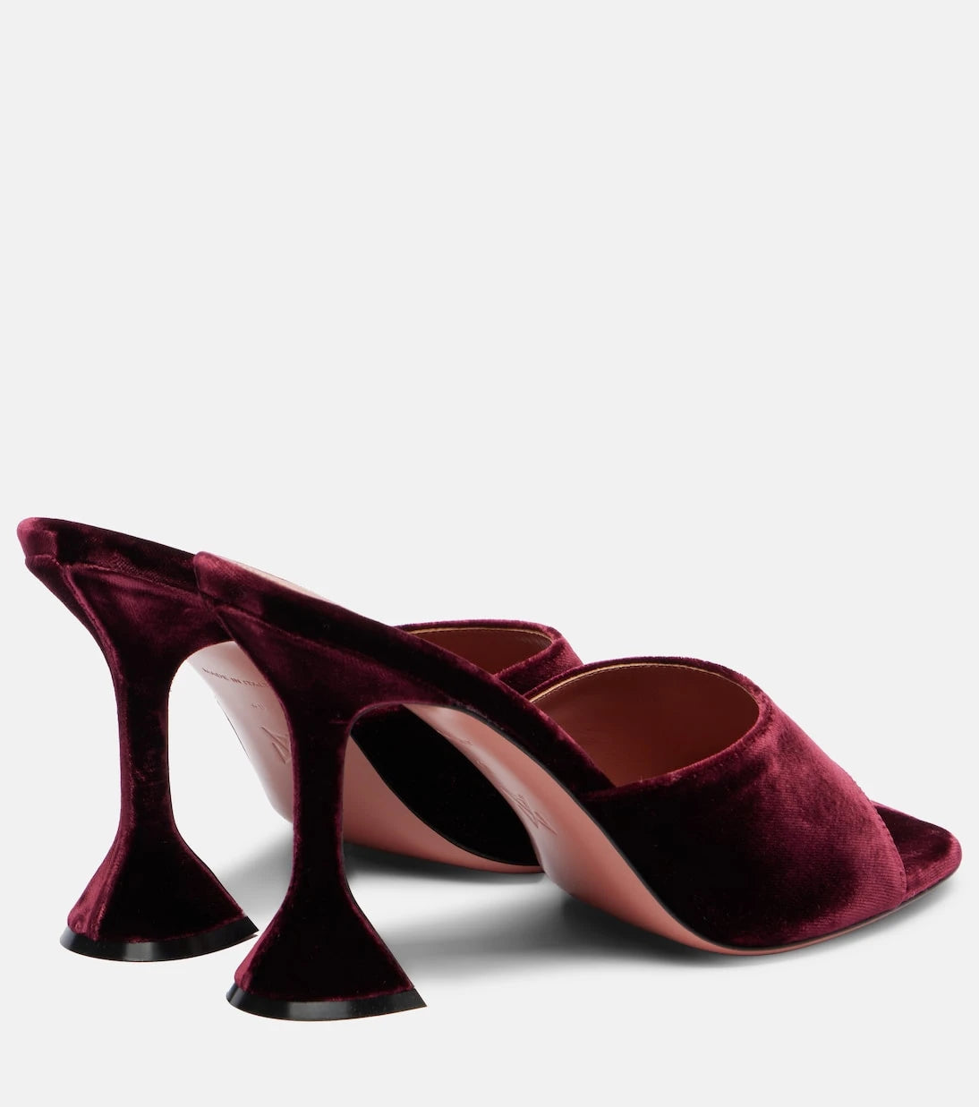 Amina Muaddi - Lupita 95 velvet mules
