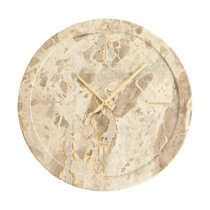 Light & Living doğal taş duvar saati 48 cm