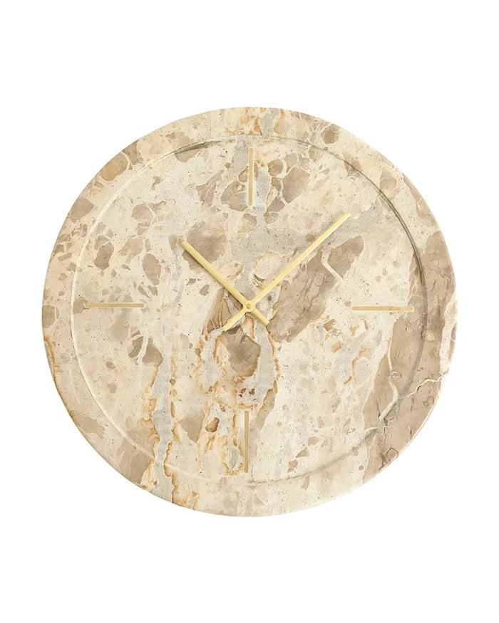 Light & Living doğal taş duvar saati 48 cm