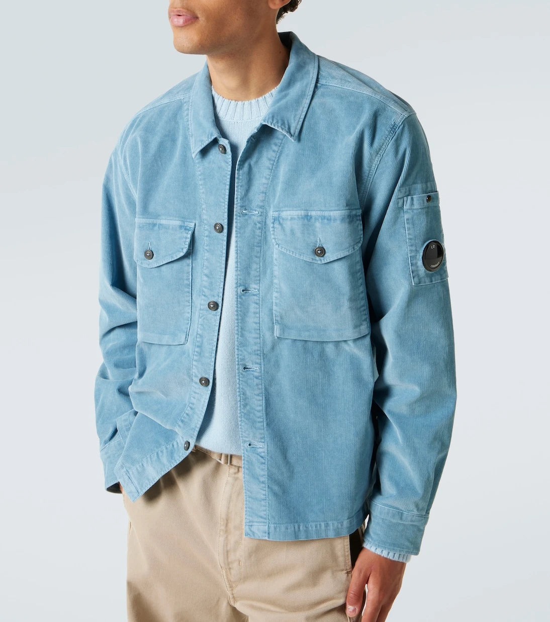 C.P. Company - Cotton-blend corduroy overshirt