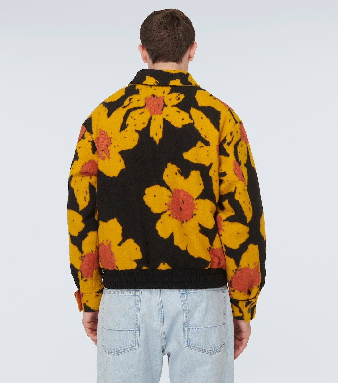 The Elder Statesman - Senna wool and cashmere bomber jacket
