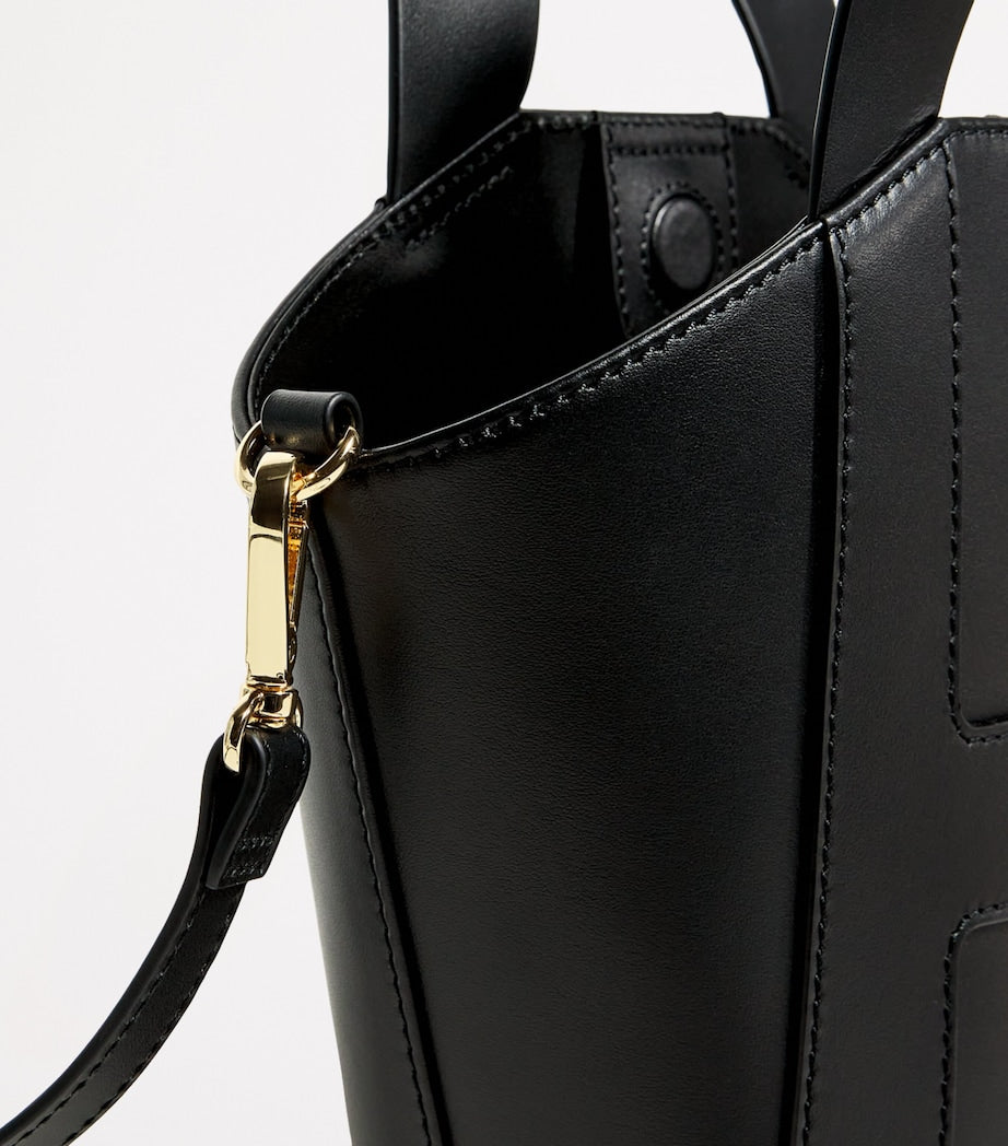 Harrods Grab Leather Tote Bag