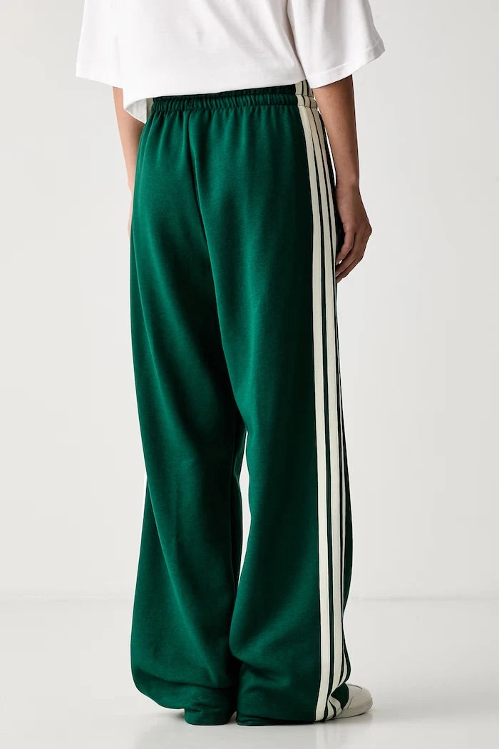 pamuklu, kadın adidas Essentials düz paça pantolon