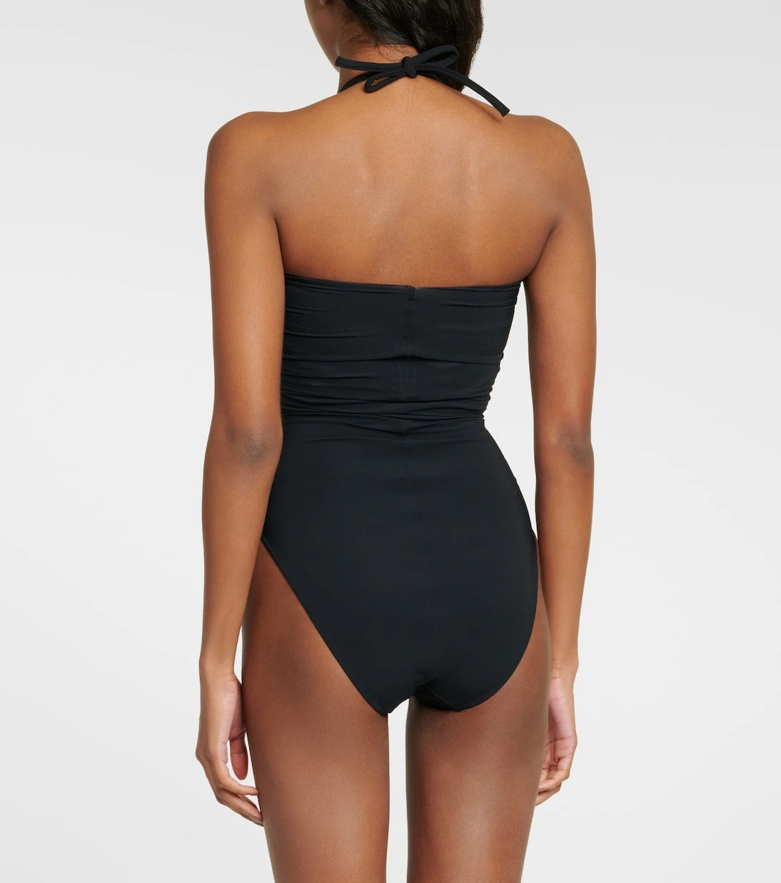 Rick Owens - Halterneck cutout swimsuit