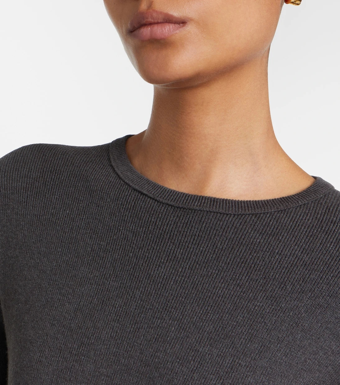 Lisa Yang - Vivian cotton and cashmere sweater