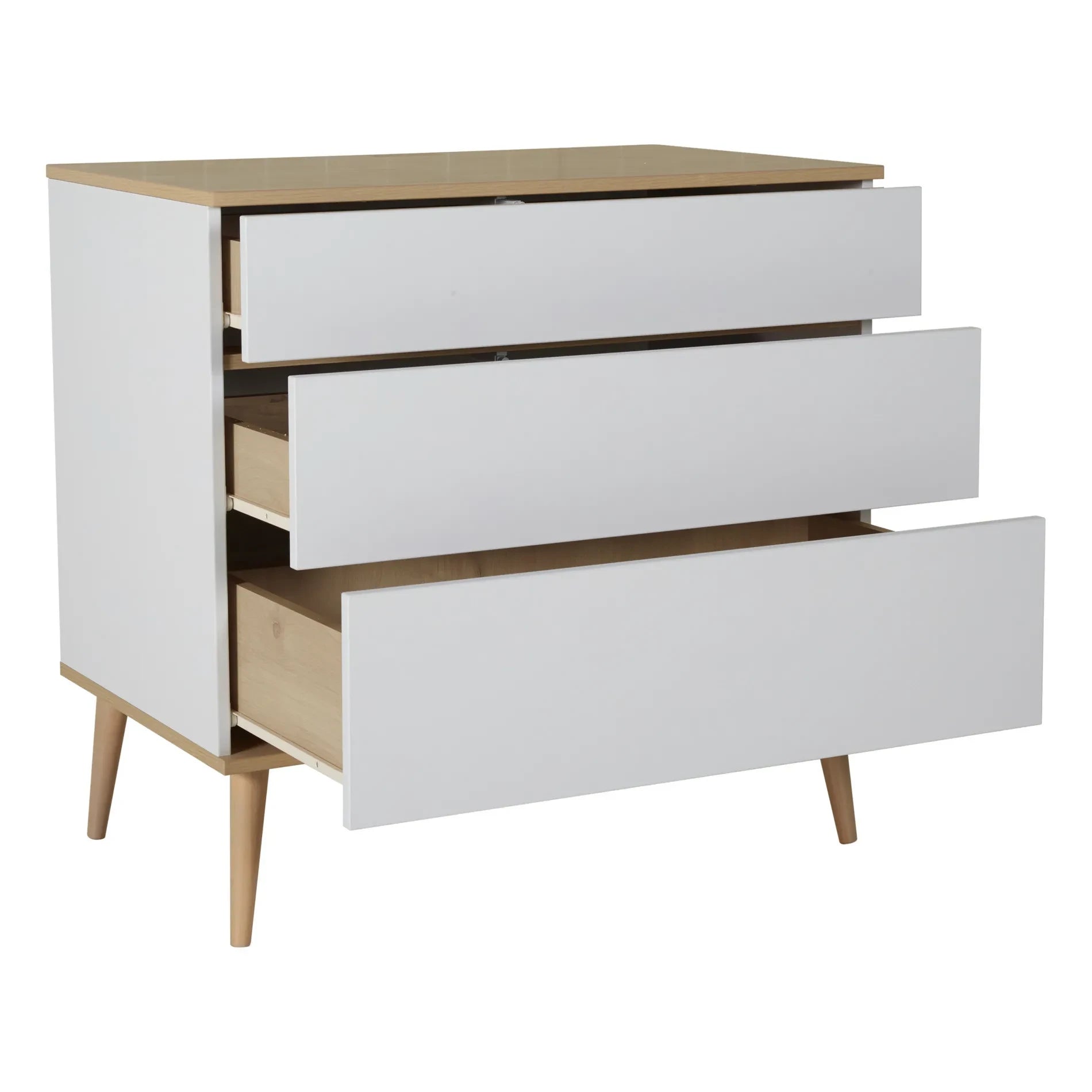 Quax - Flow Oak Chest of Drawers | White
