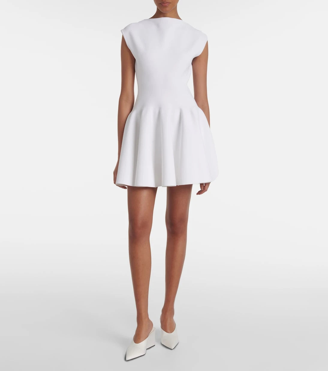 Alaïa - Pleated minidress