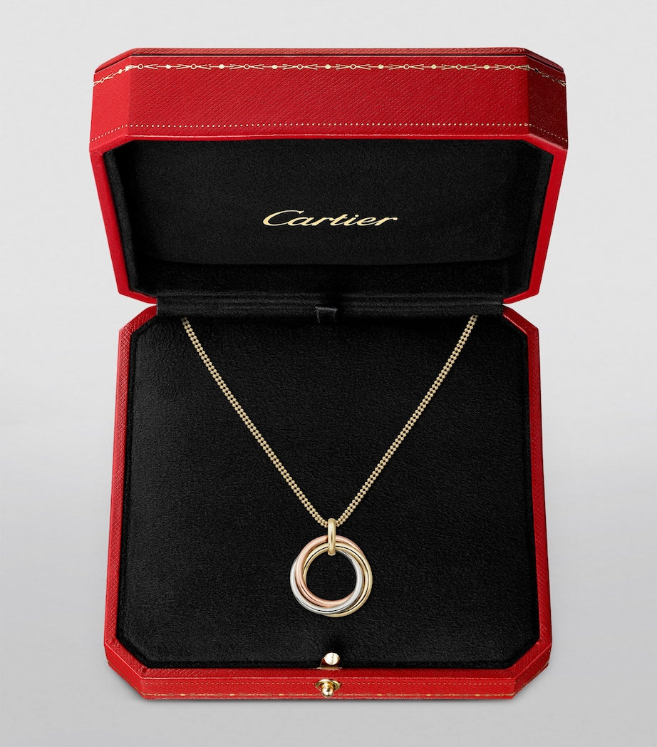 Medium Mixed Gold Trinity Necklace