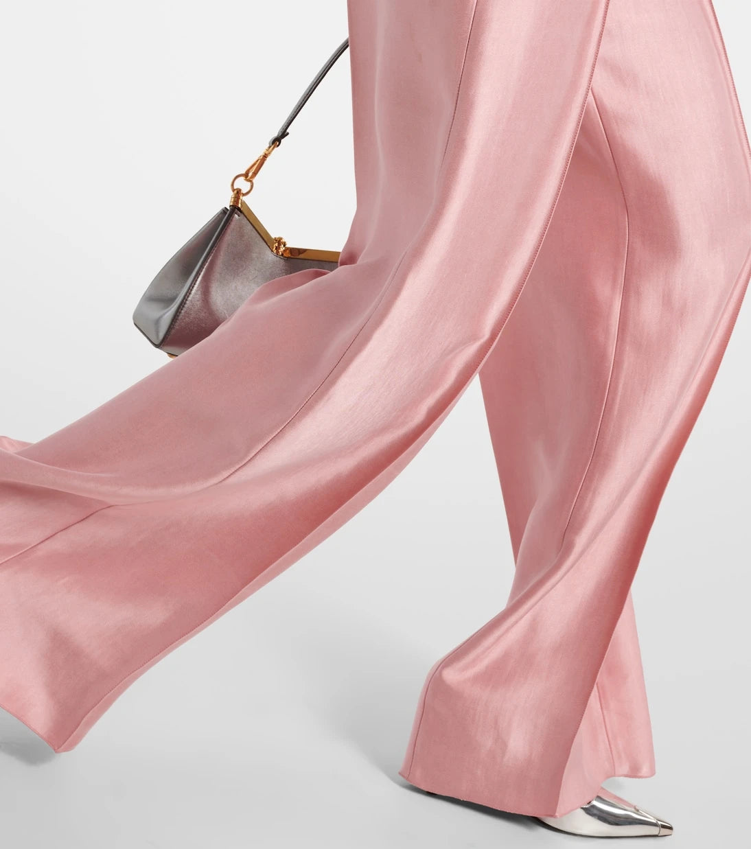 Dorothee Schumacher - Slouchy Elegance satin wide-leg pants