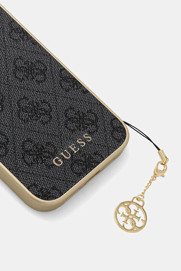 iPhone 16 Pro Max için Guess suni deri telefon kılıfı