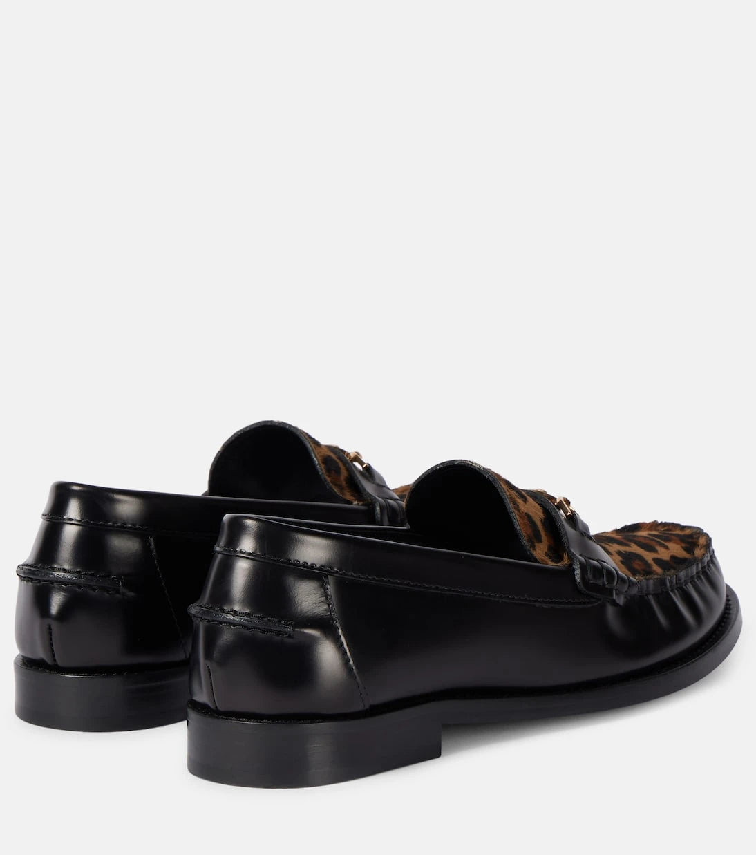 Versace - Medusa '95 leopard-print loafers