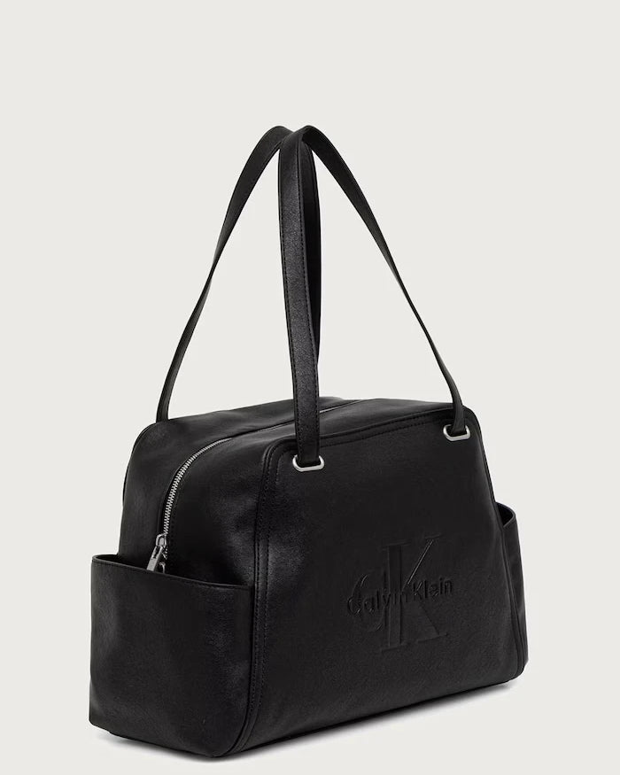 Calvin Klein kadın tote çanta, suni deriden