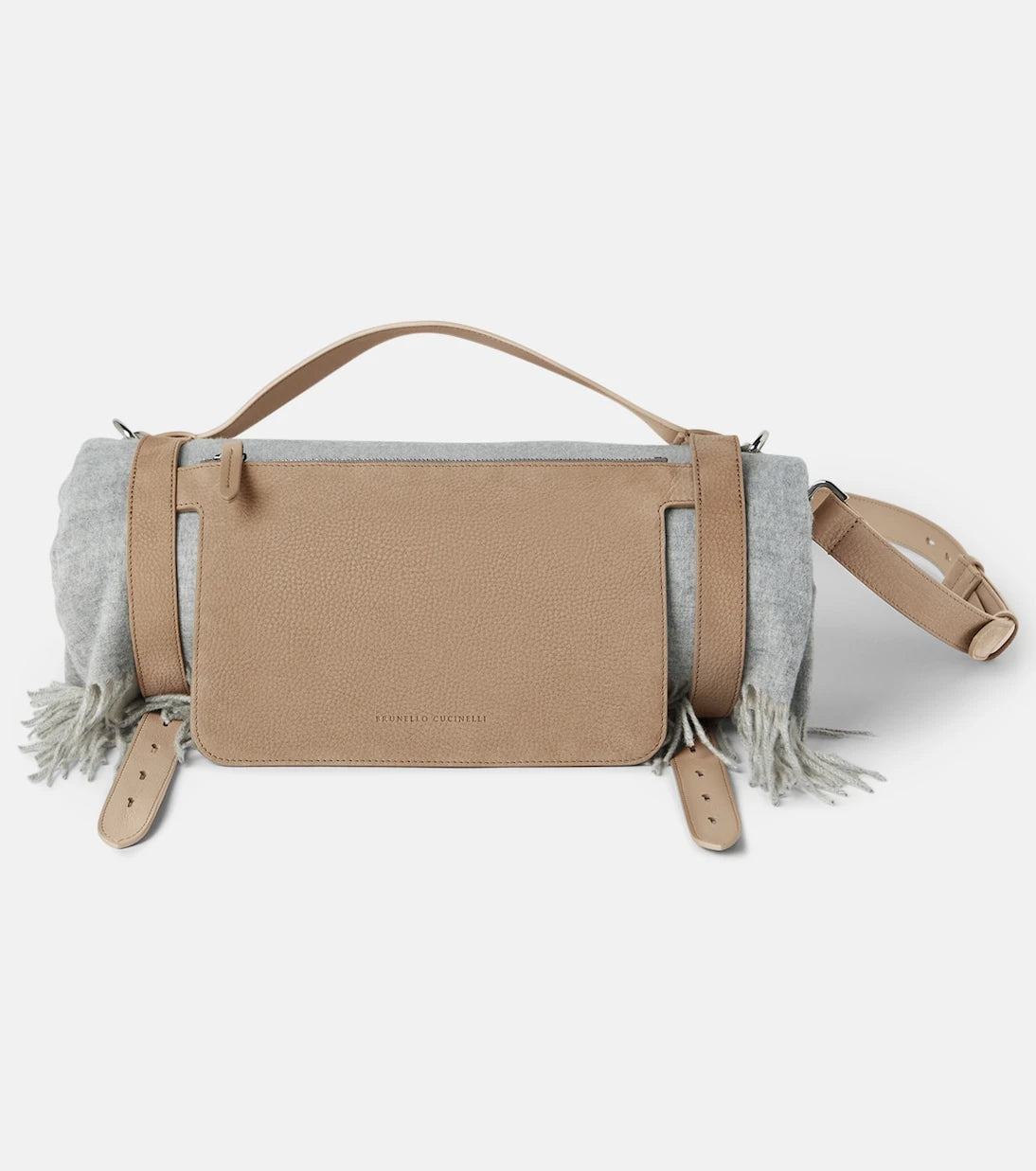Brunello Cucinelli - Leather blanket holder
