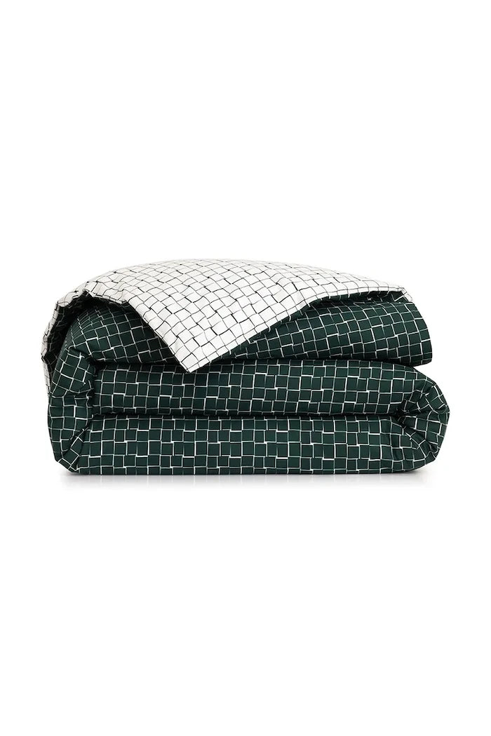 Lacoste L BLOCK Vert 140 x 200 cm Pamuklu Nevresim Kılıfı