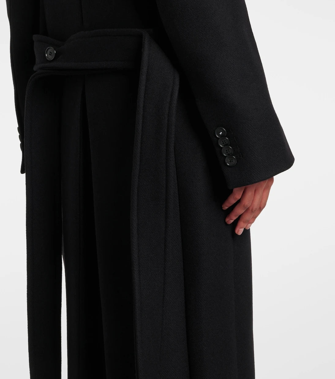 Victoria Beckham - Single-breasted wool-blend coat