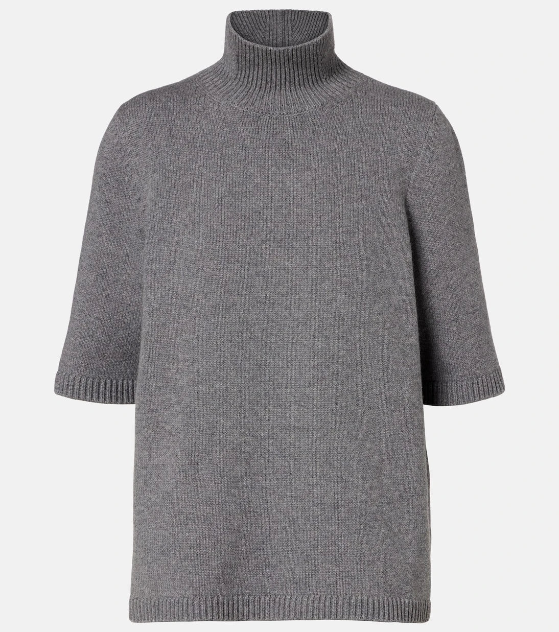 Alaïa - Knitted cashmere-blend turtleneck top