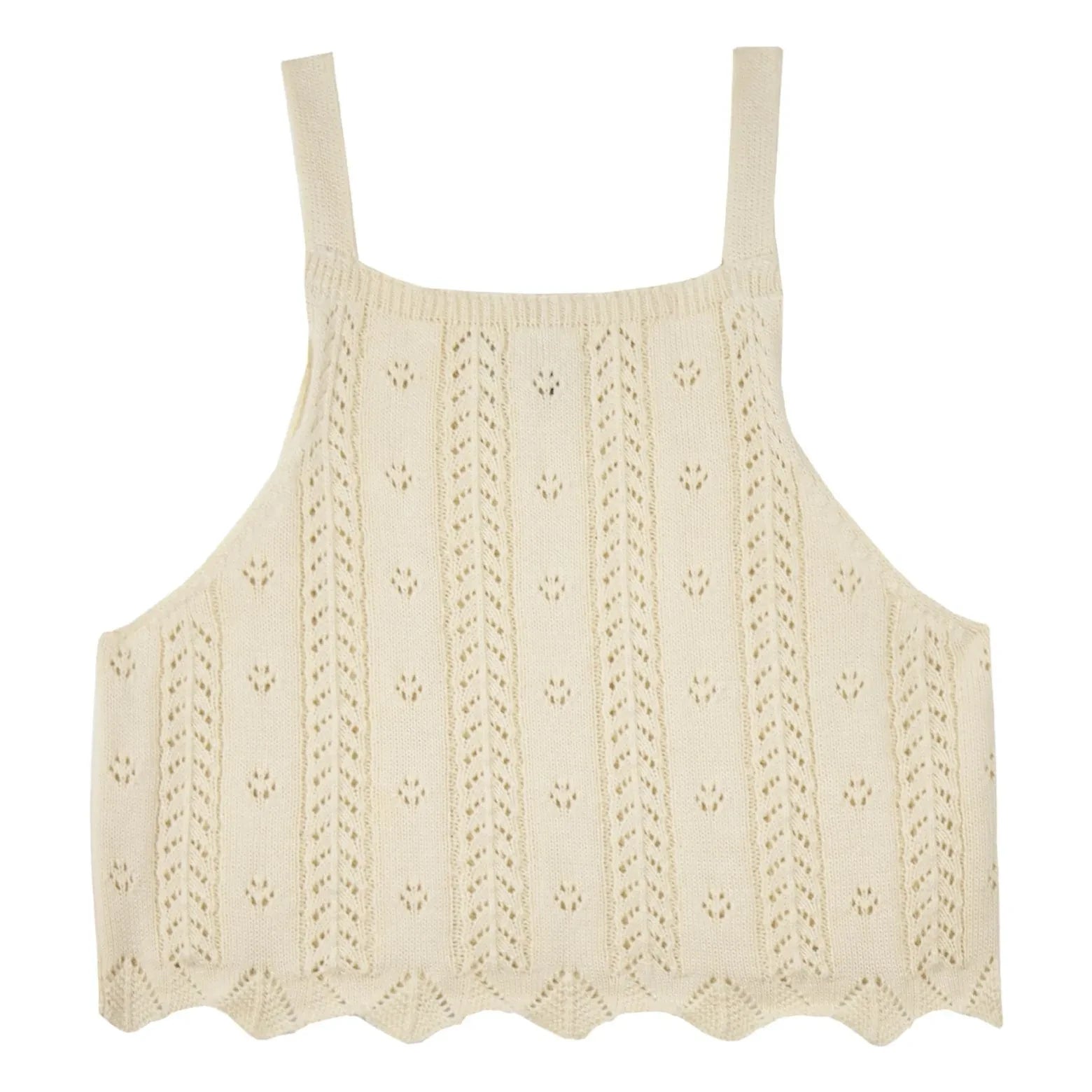 Mipounet - Crochet top Nilda | Ecru