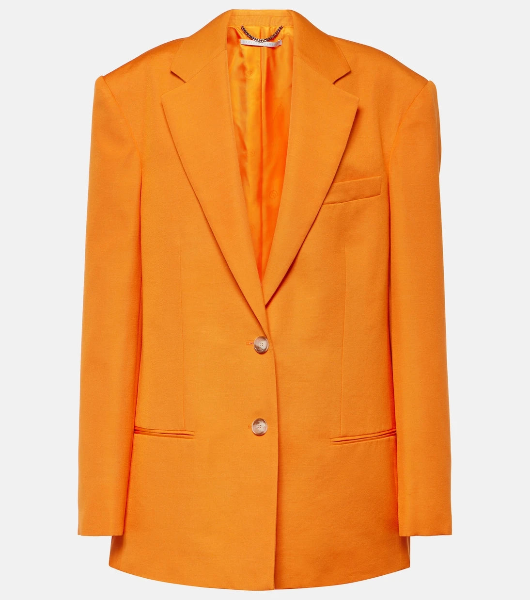 Stella McCartney - Single-breasted crêpe blazer