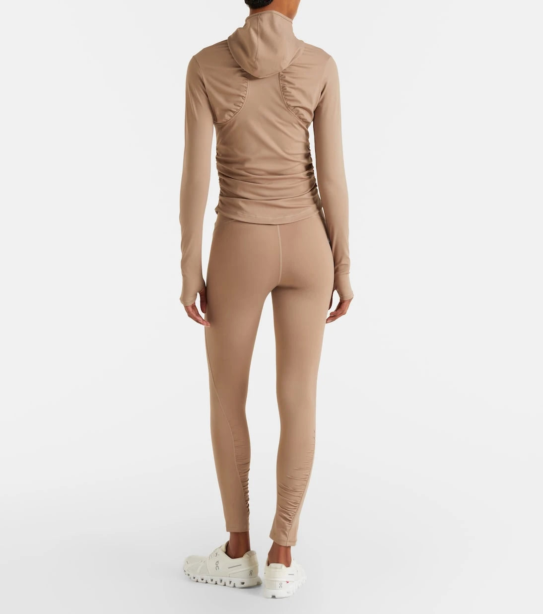 Adidas by Stella McCartney - Logo technical half-zip hoodie