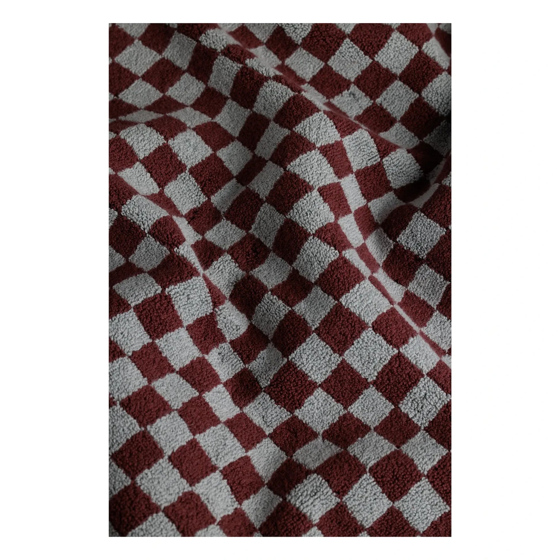 Baina - Beppu bath mat | Burgundy