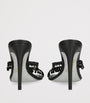 René Caovilla Black Embellished Chandelier Sandals 105