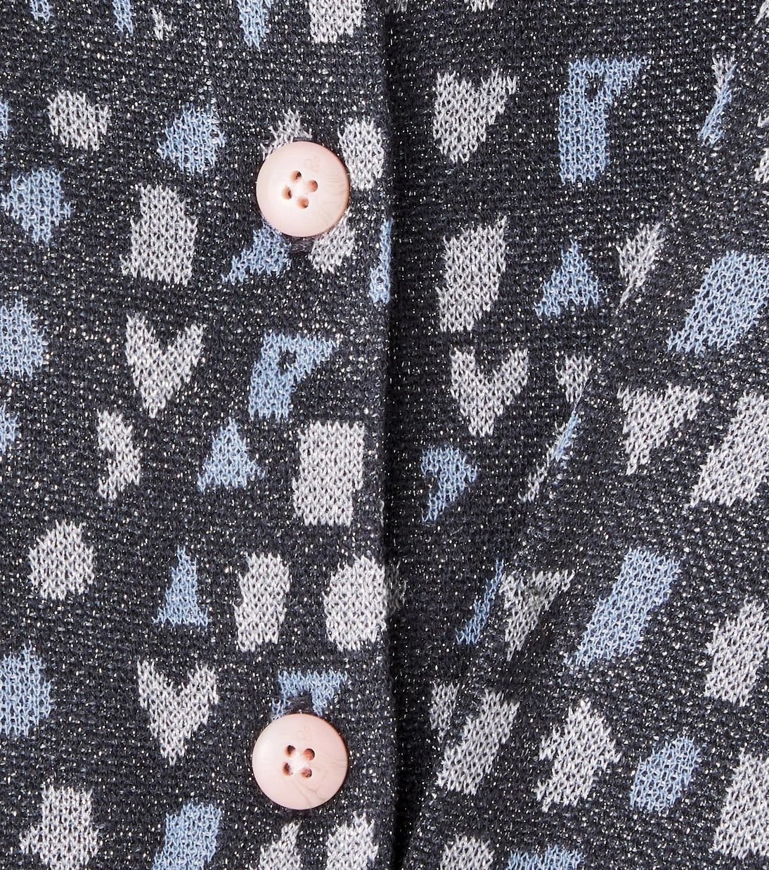 Scotch & Soda Kids - Cropped jacquard cardigan