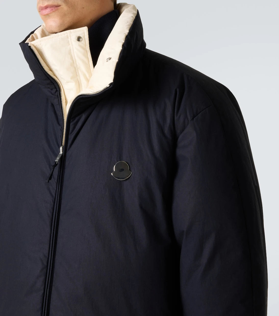 Moncler Genius - جاكيت جيل ساندر قابل للارتداء على الوجهين من الريش