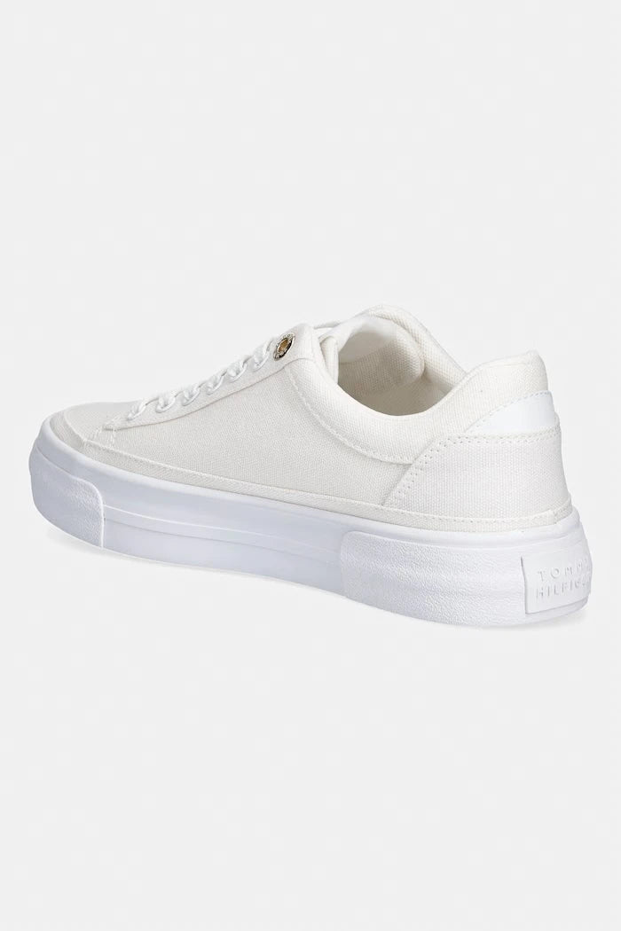 Tommy Hilfiger TH FOXING PLATFORM CANVAS ниски кецове дамски