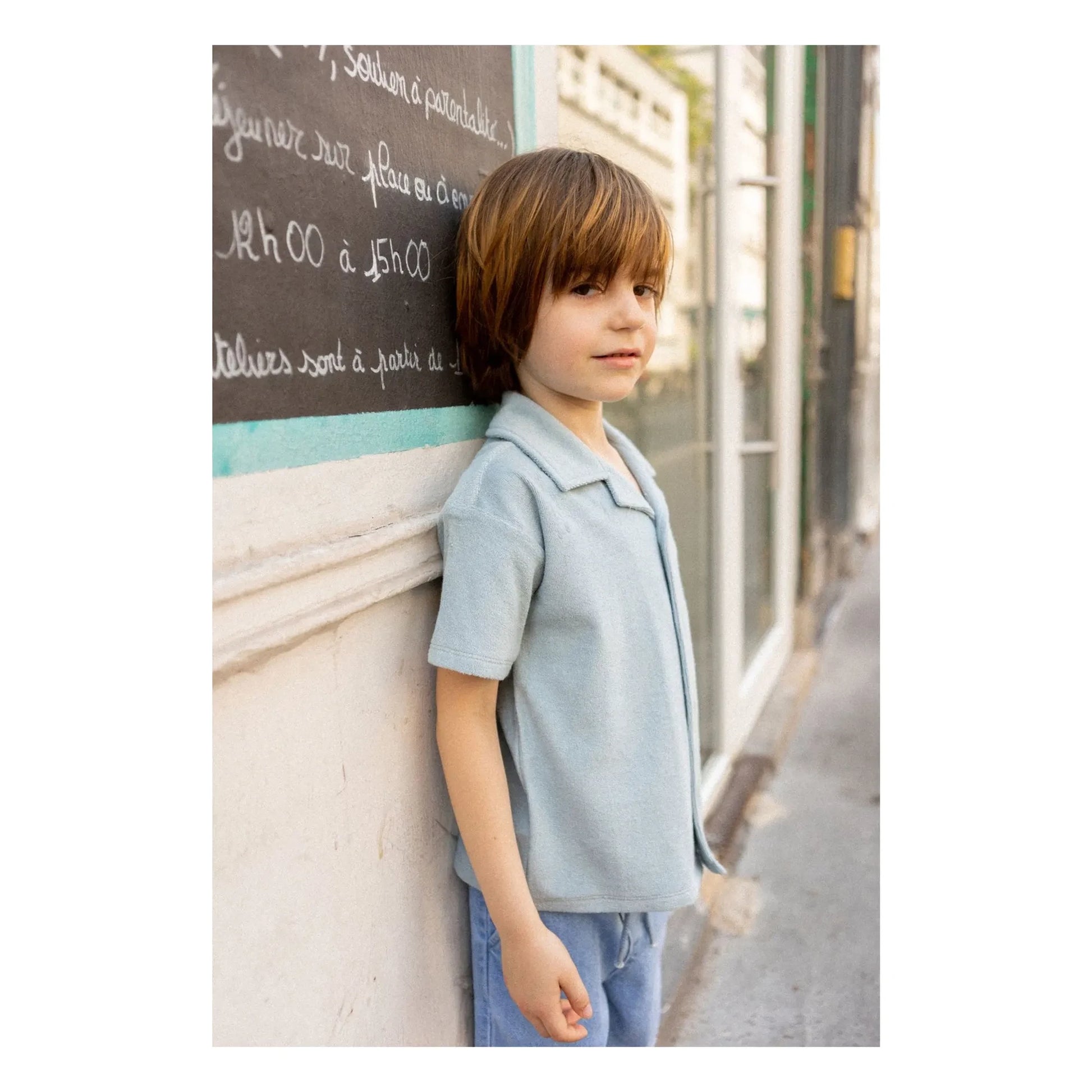Louis Louise - Magnum Eponge shirt | Light Blue