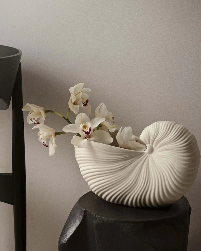 ferm LIVING Shell Saksı 31 x 20 x 15 cm