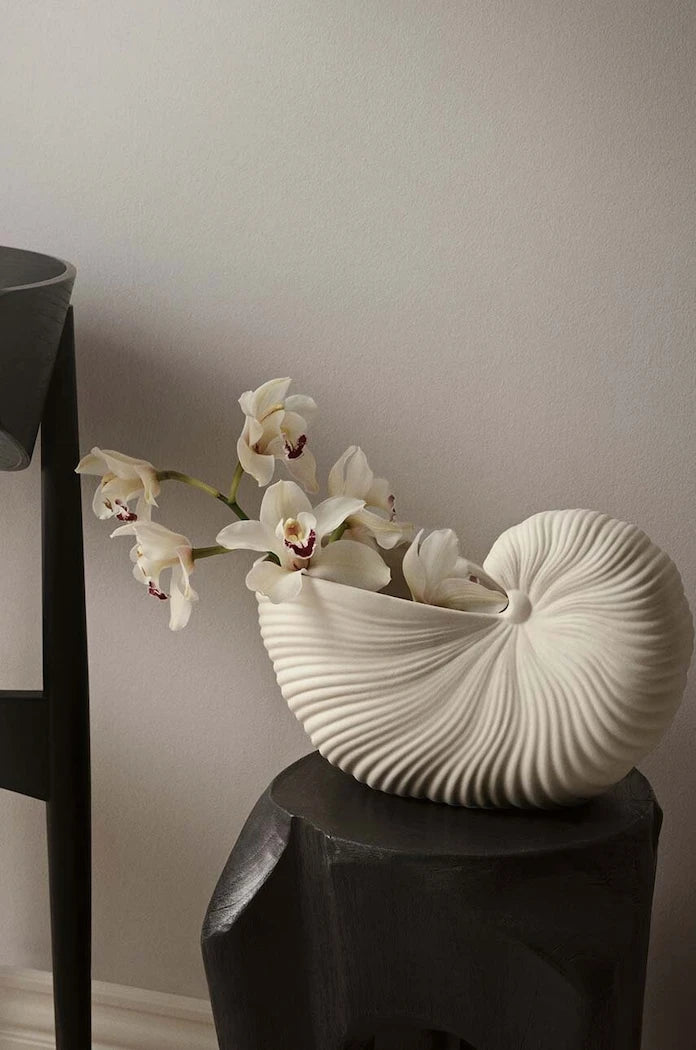 ferm LIVING Shell Saksı 31 x 20 x 15 cm