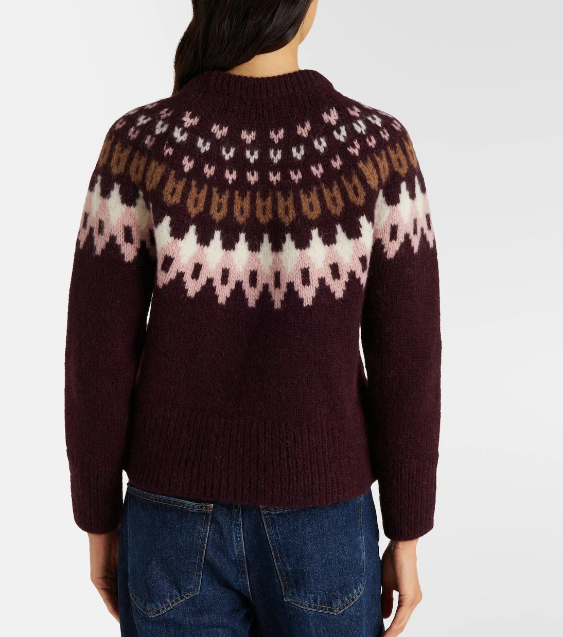 Veronica Beard - Anne Fair Isle wool-blend sweater