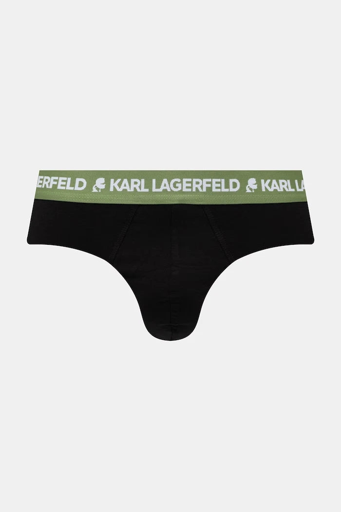 Karl Lagerfeld erkek pamuk elastan slip külot 3'lü