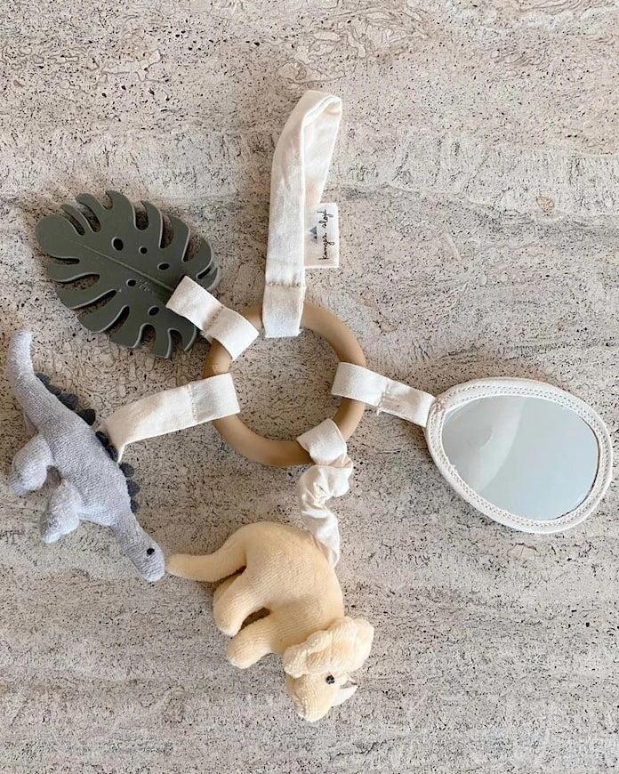 Konges Sløjd ACTIVITY RING DINO Bebek Oyuncağı