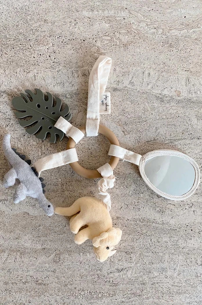 Konges Sløjd ACTIVITY RING DINO Bebek Oyuncağı