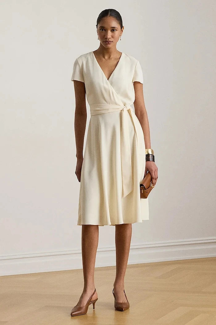 Lauren Ralph Lauren kruvaze elbise